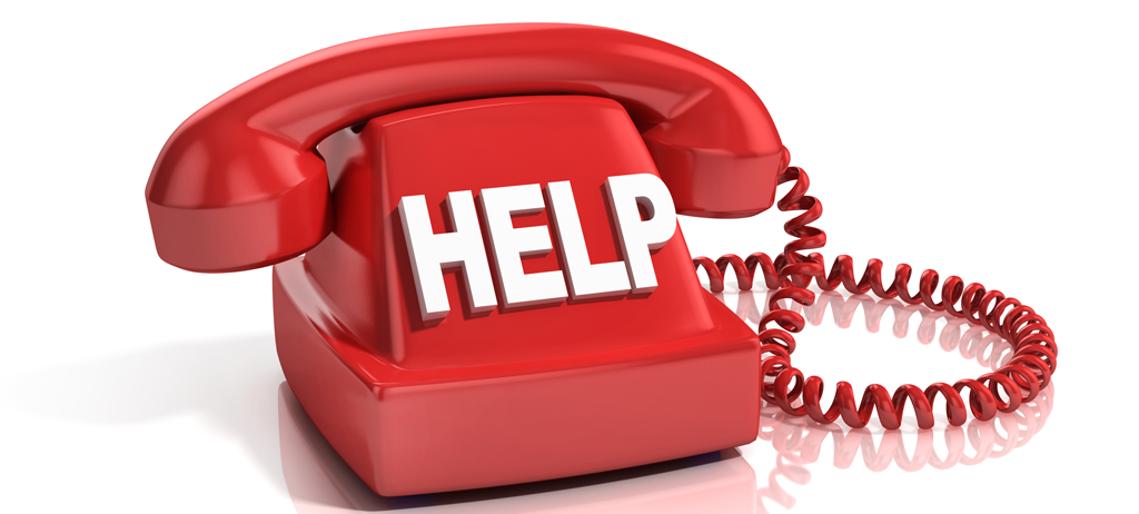 Red phone with help on the front | When to call the professionals for plumbing service in Richardson, TX
