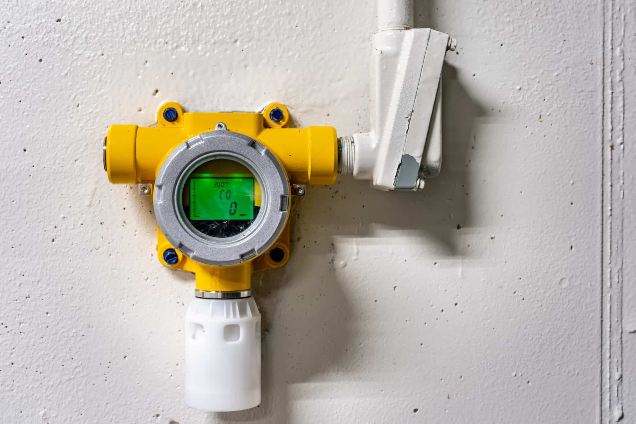 Carbon monoxide gas monitoring detector, Gas Leak Safety.