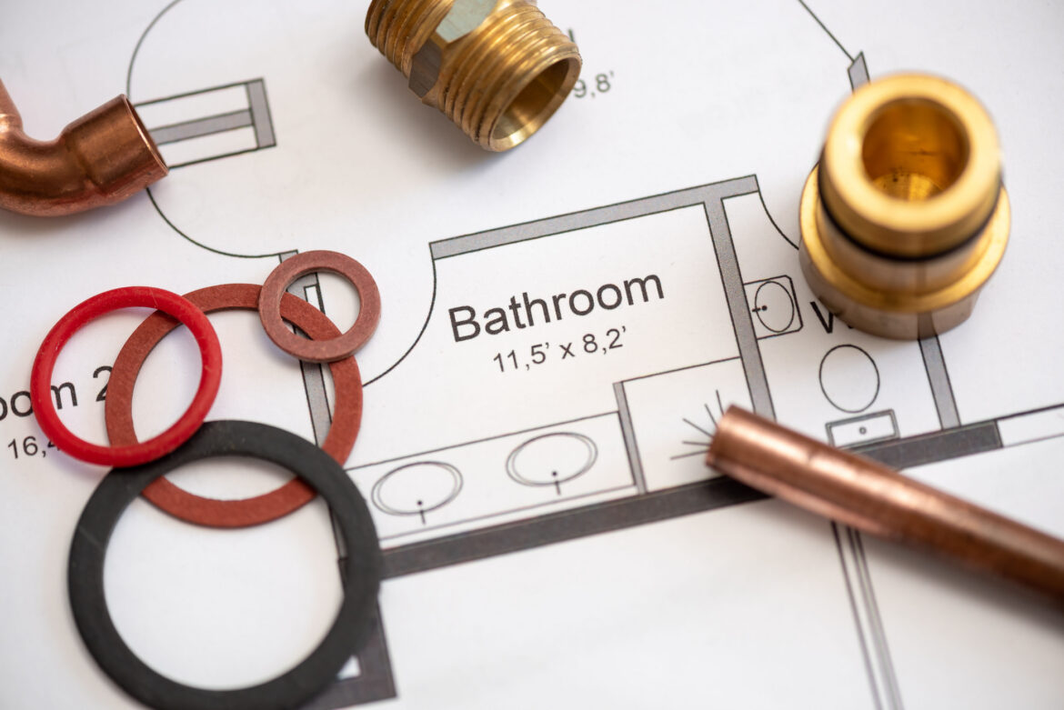 Bathroom Repipe Planning for Older Homes