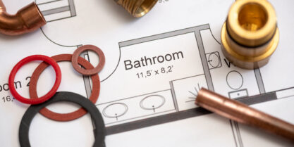 Bathroom repipe planning.