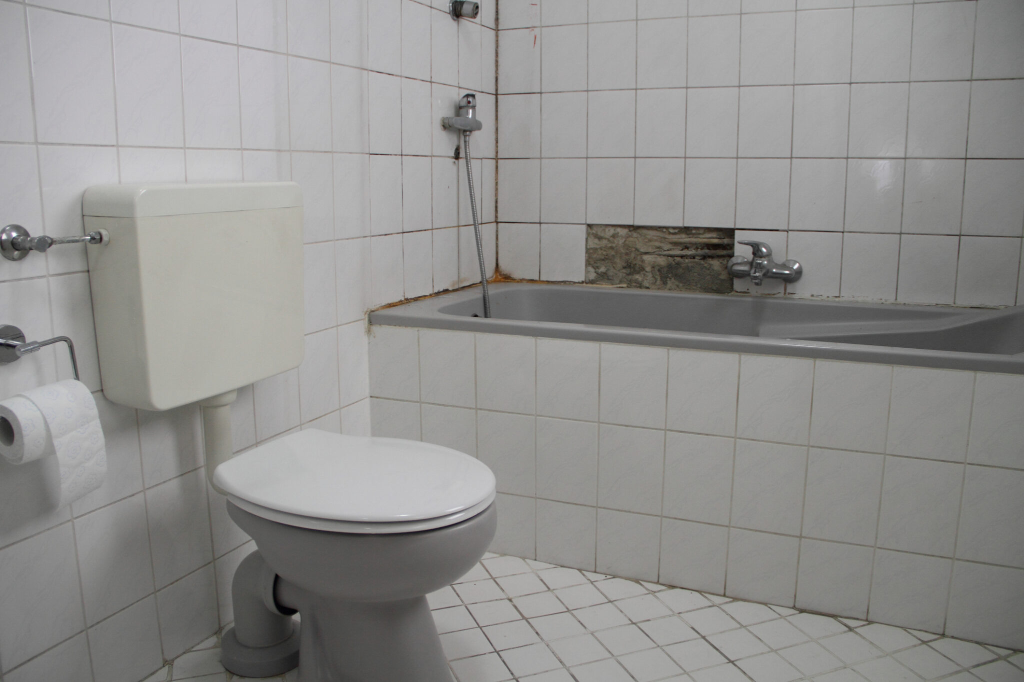 Older homes need a bathroom repipe.