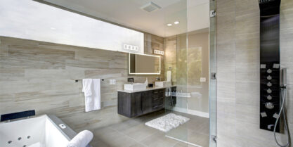 High-tech bathroom features that improve home efficiency.
