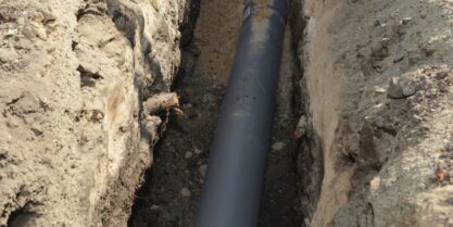 Trenchless sewer repair in Carrollton, TX.