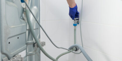 Why washing machine supply lines fail.