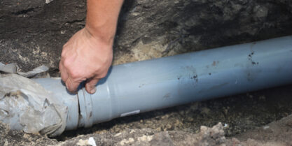 Trenchless sewer repair vs digging.