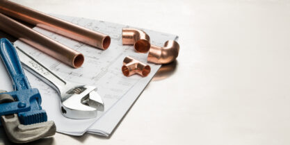 Code compliant plumbing upgrades plan, plumbing tools.