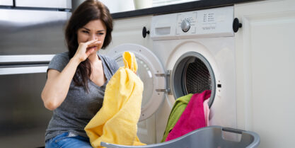 Laundry drain Smell.
