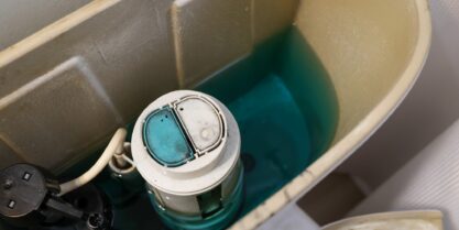 Leak detection dye tablets.