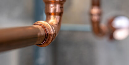 Copper repiping benefits for long lasting lines.