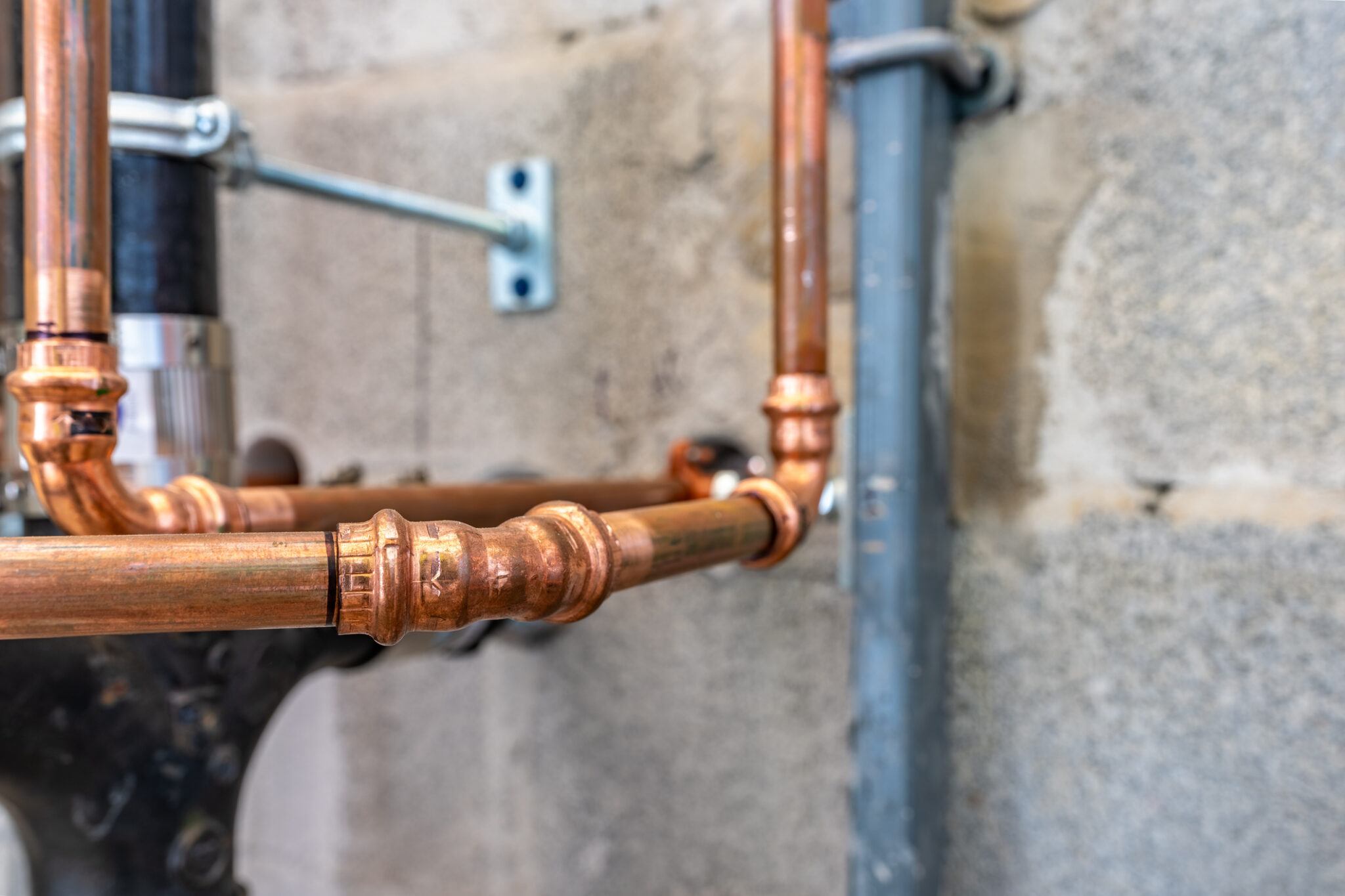 Copper repiping.