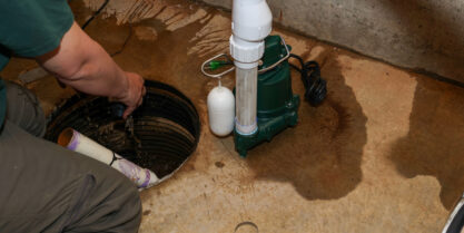 Sump pit upgrade that boosts pump performance.